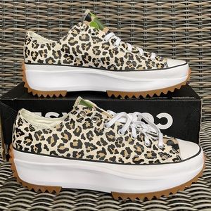Converse Run Star Hike OX Run Star Hike Low Leopard Drftwood/ Platforms MEN`S